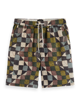 SCOTCH AND SODA Fave-Printed Tencel Relaxed-Fit Bermuda - Gravity NYC